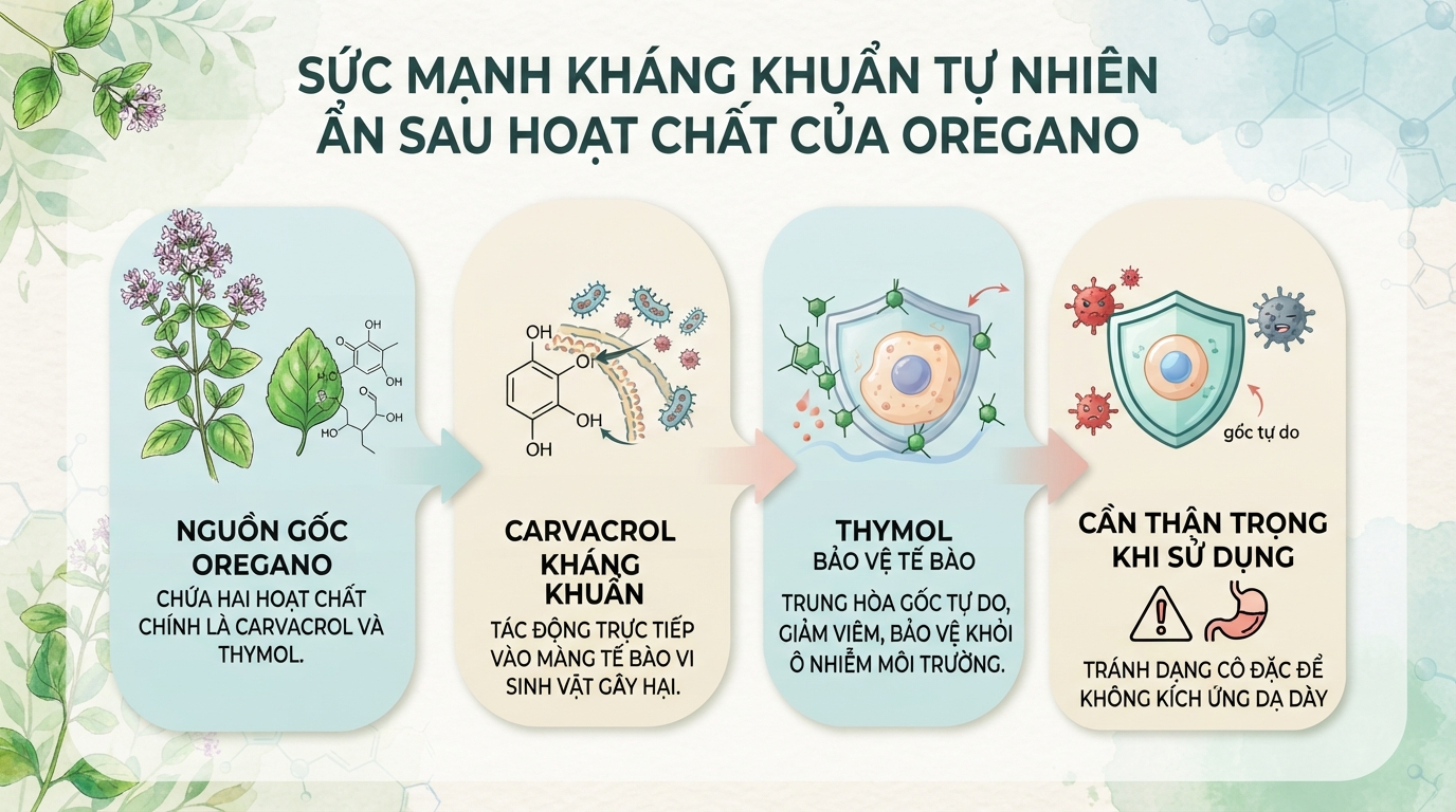 Lá oregano là gì? Tác dụng và cách dùng an toàn cho sức khỏe