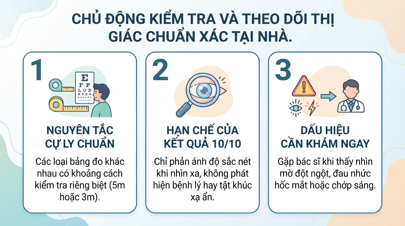 Đánh giá thị lực tại nhà: Hướng dẫn sử dụng bảng đo mắt chuẩn y khoa