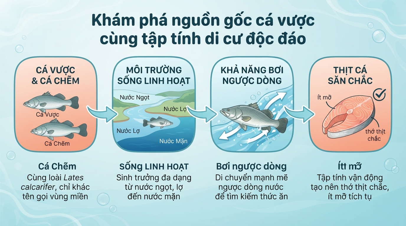 Cá vược là cá gì? Giá trị dinh dưỡng, lợi ích và lưu ý khi sử dụng