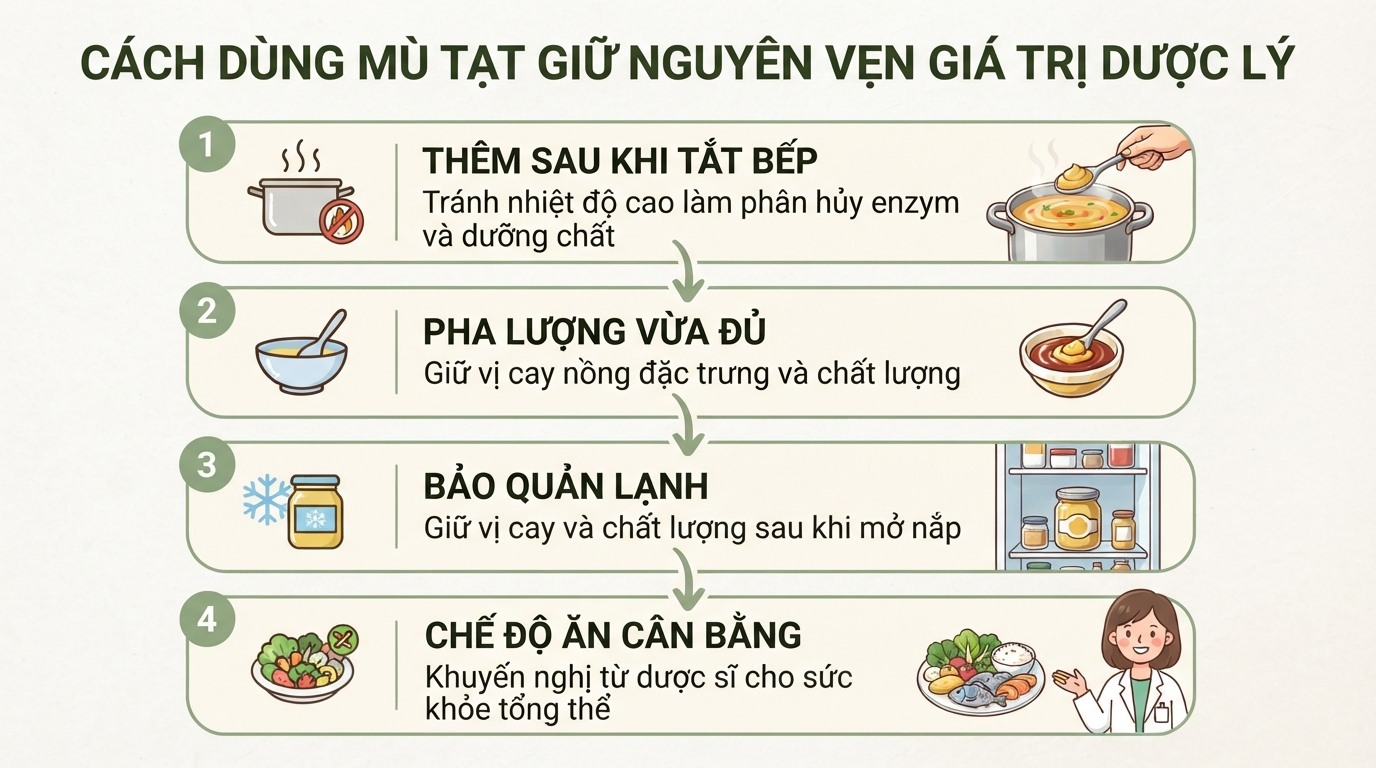 Mù tạt có tác dụng gì? Cách phân biệt mù tạt vàng và wasabi