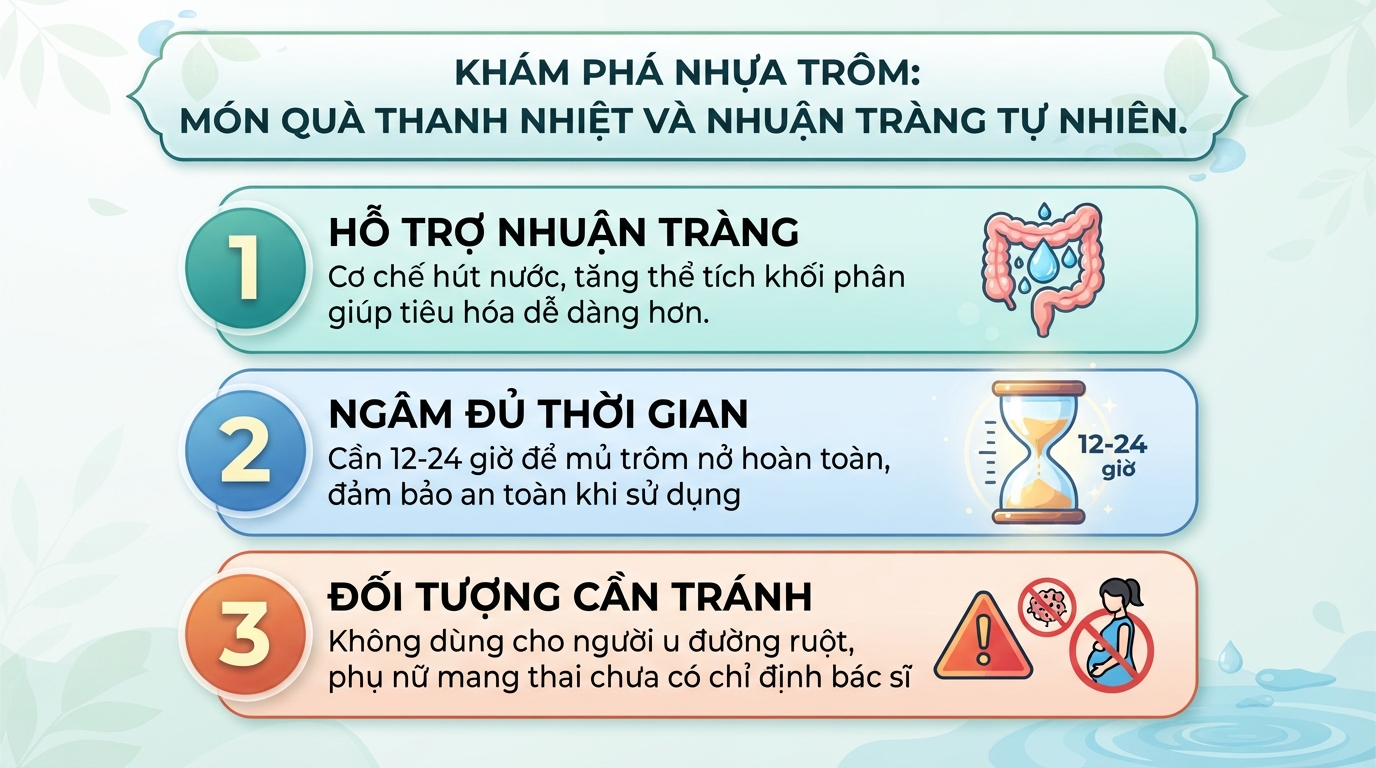 Mủ trôm: Tác dụng, cách dùng và những lưu ý an toàn cho sức khỏe