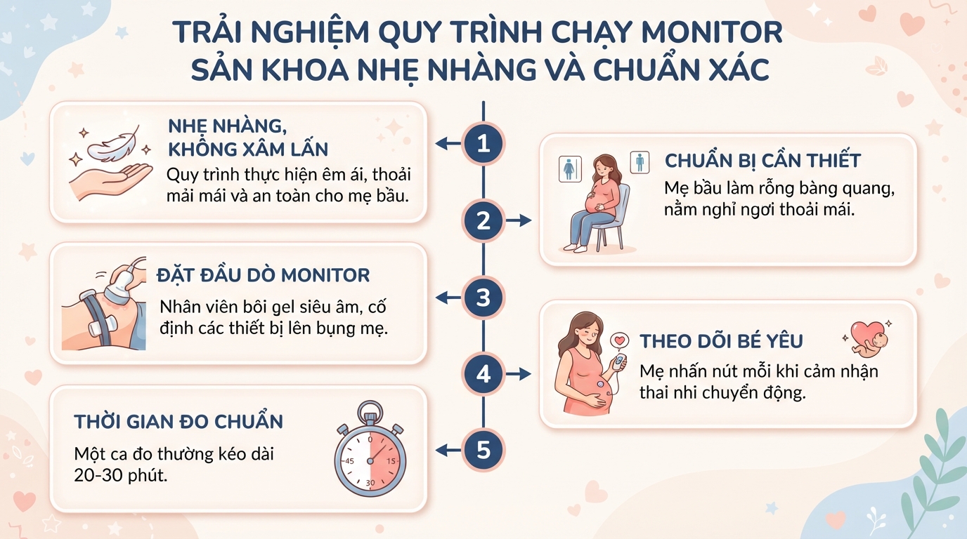 Đo monitor tim thai là gì? Ý nghĩa và khi nào mẹ bầu cần thực hiện
