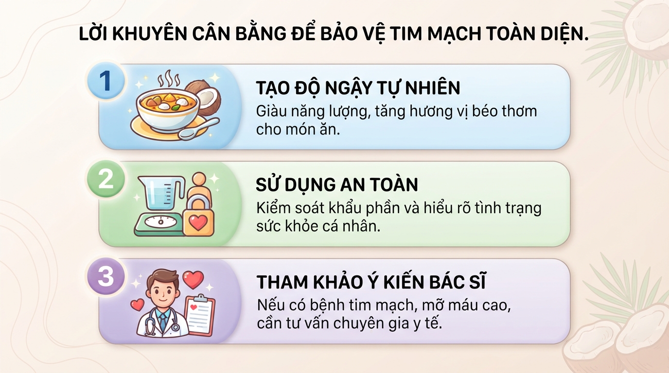Nước cốt dừa bao nhiêu calo? Giá trị dinh dưỡng và lưu ý khi dùng