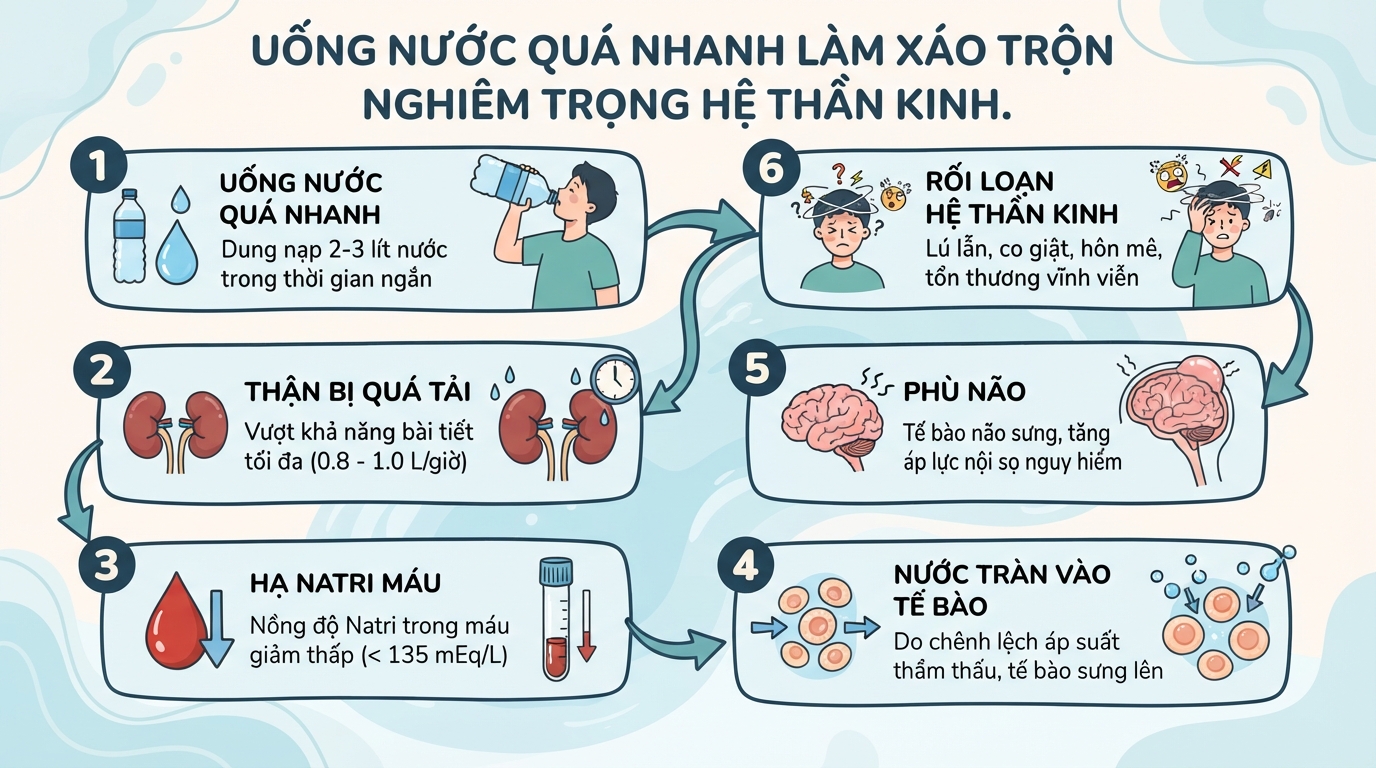 Uống nhiều nước có tốt không? Lượng nước phù hợp và dấu hiệu cần lưu ý