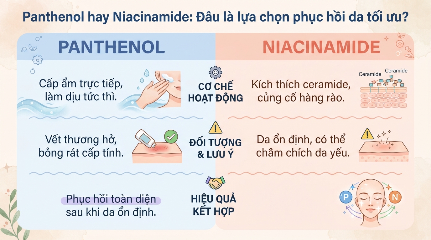 Panthenol là gì? 4 tác dụng đối với làn da và cách dùng đúng