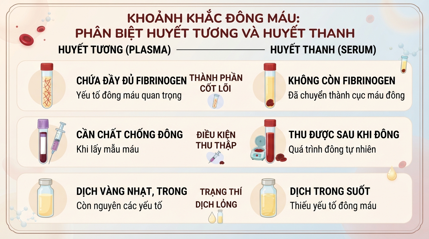 Huyết tương là gì? Thành phần, chức năng và vai trò đối với sức khỏe