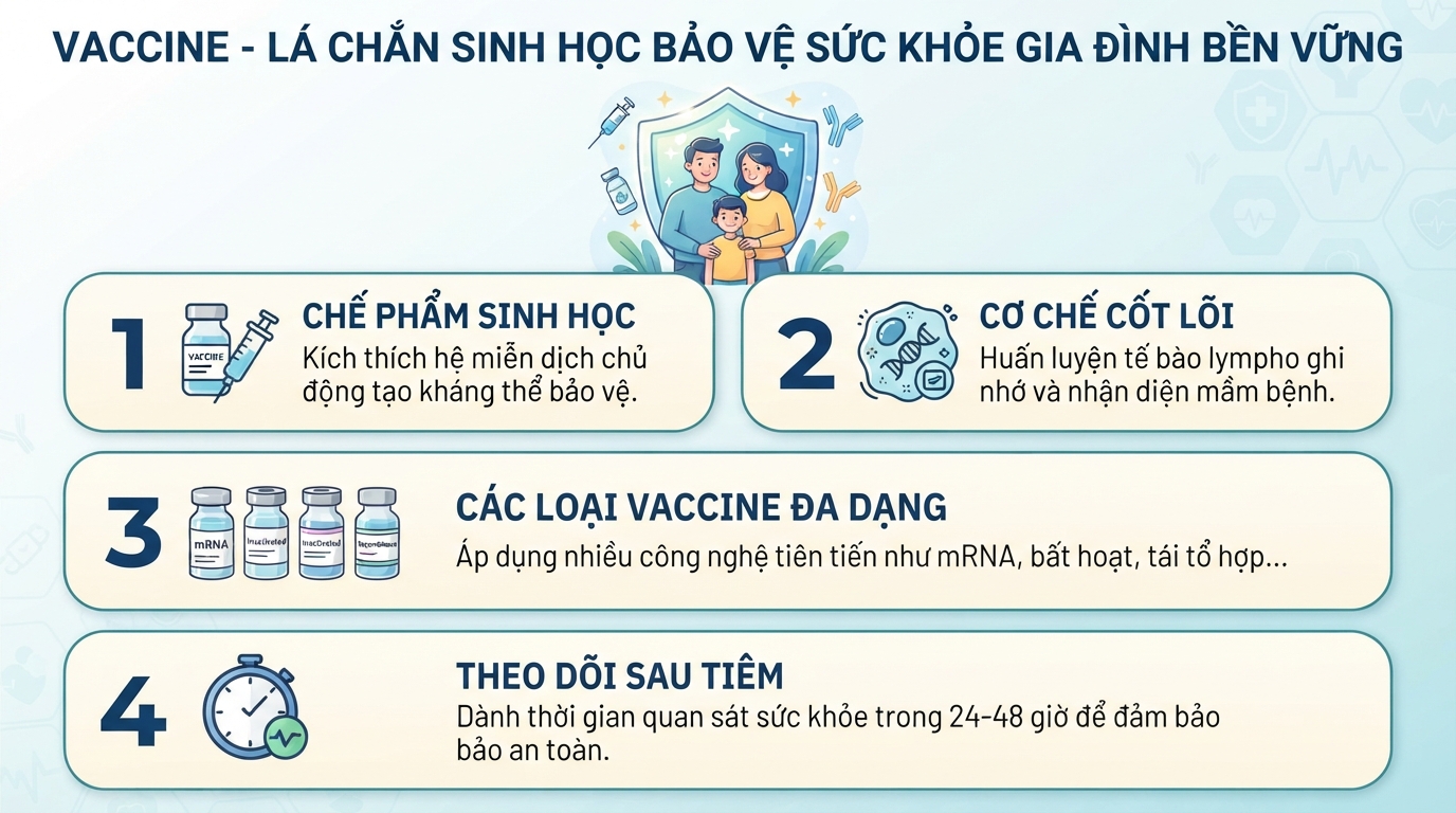Vaccine là gì? Các loại vaccine và vai trò với hệ miễn dịch