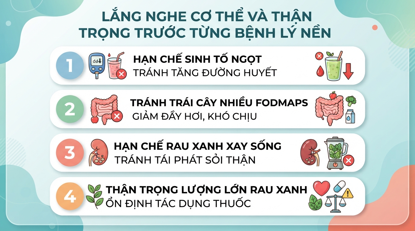 Sinh tố là gì? Uống đúng cách để khỏe mạnh và kiểm soát cân nặng hiệu quả