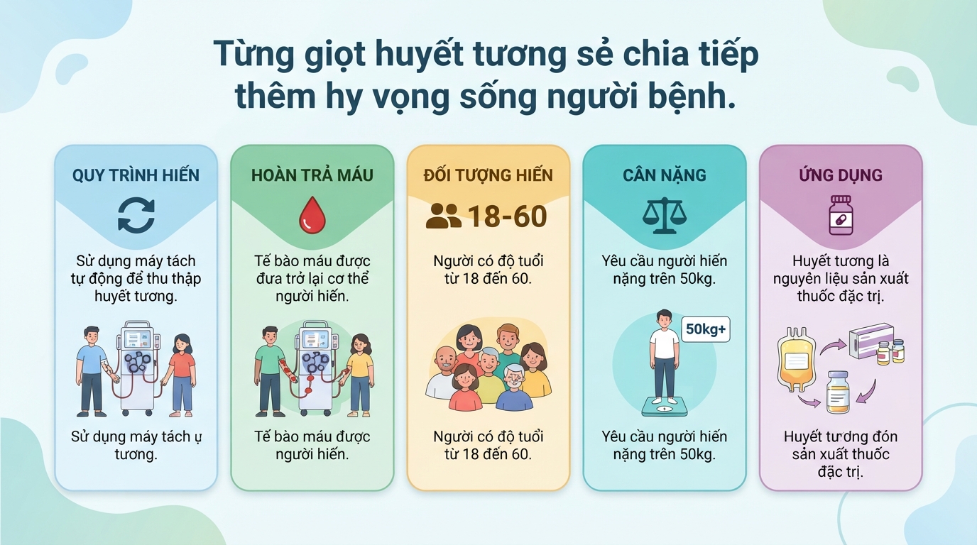 Huyết tương là gì? Thành phần, chức năng và vai trò đối với sức khỏe