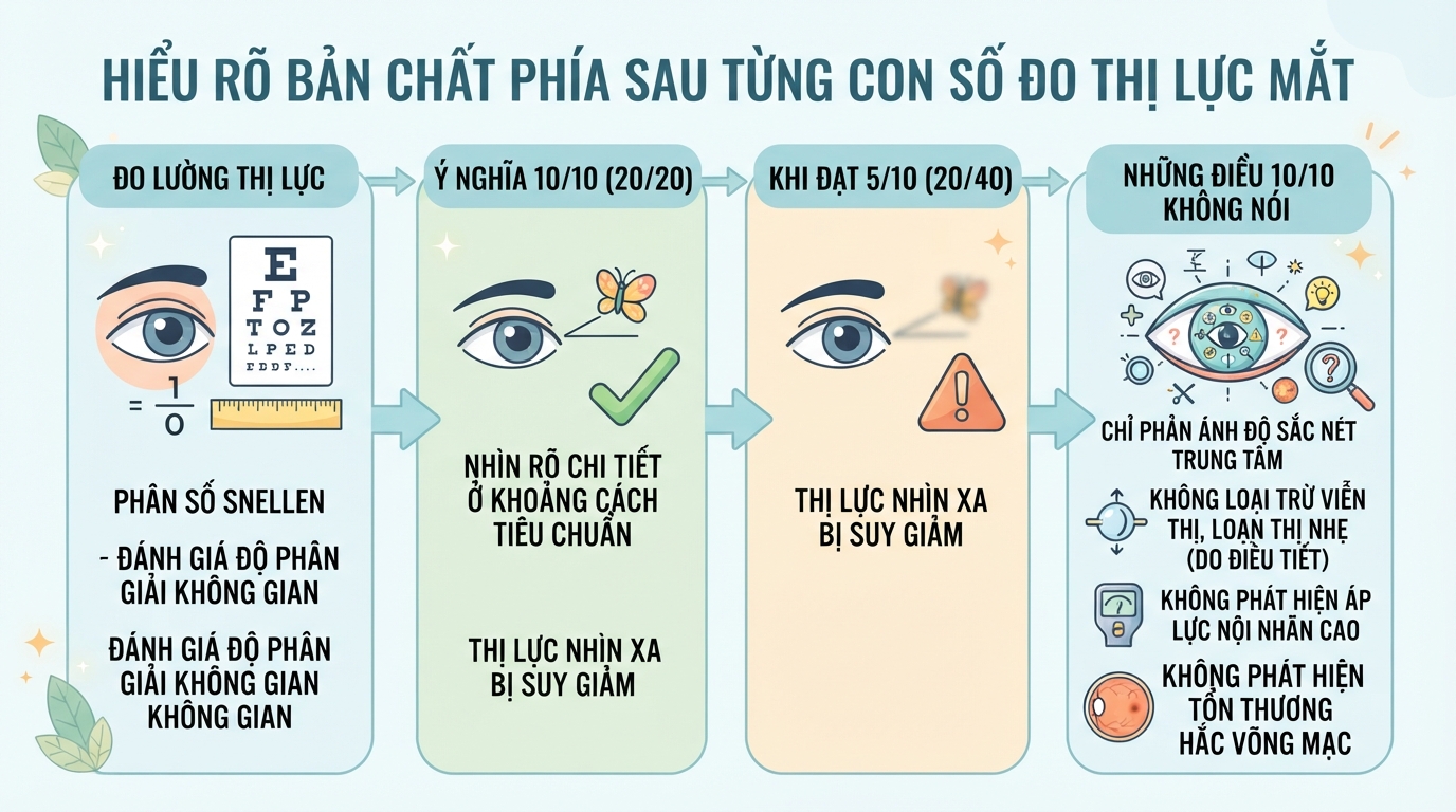 Đánh giá thị lực tại nhà: Hướng dẫn sử dụng bảng đo mắt chuẩn y khoa