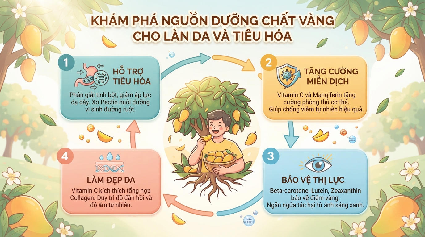 Sinh tố xoài bao nhiêu calo? Lợi ích và cách uống không tăng cân
