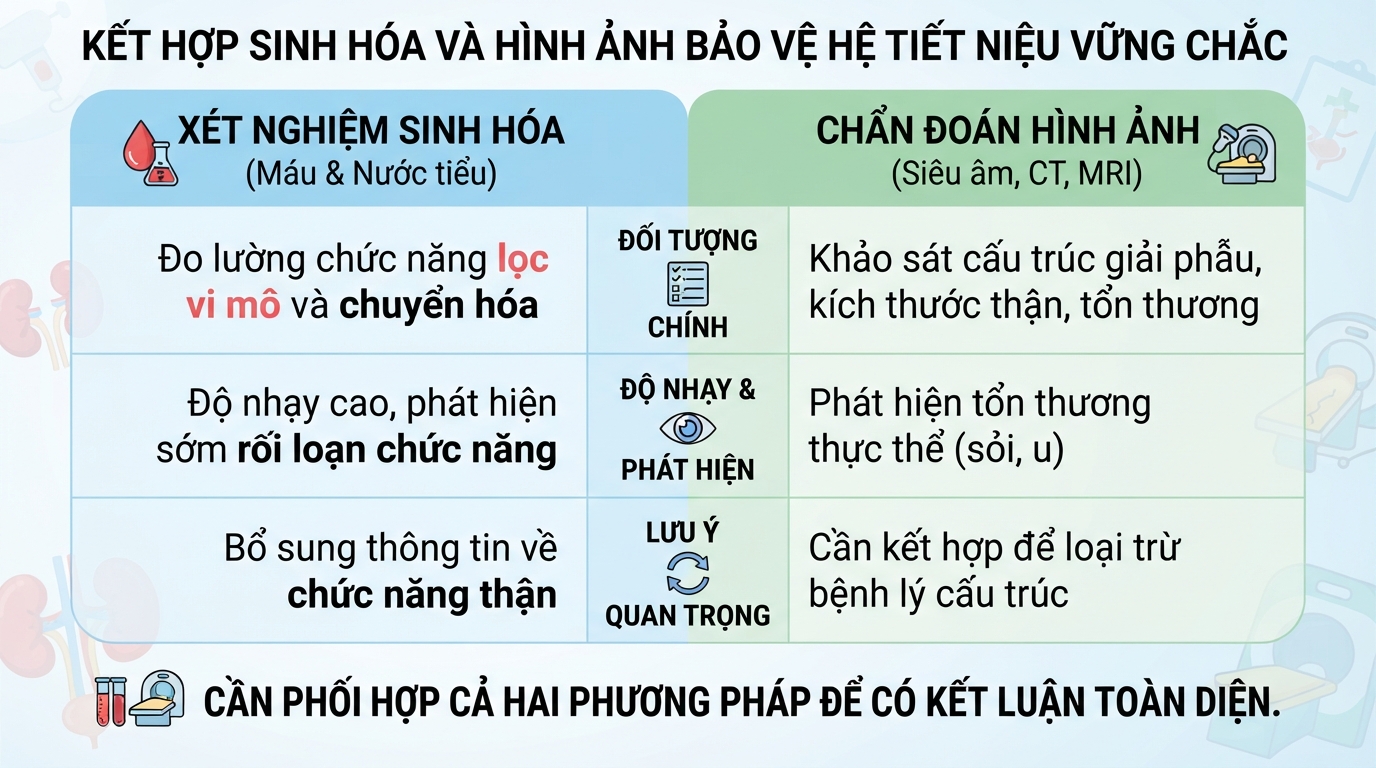 Xét nghiệm chức năng thận: Ý nghĩa chỉ số và khi nào cần làm