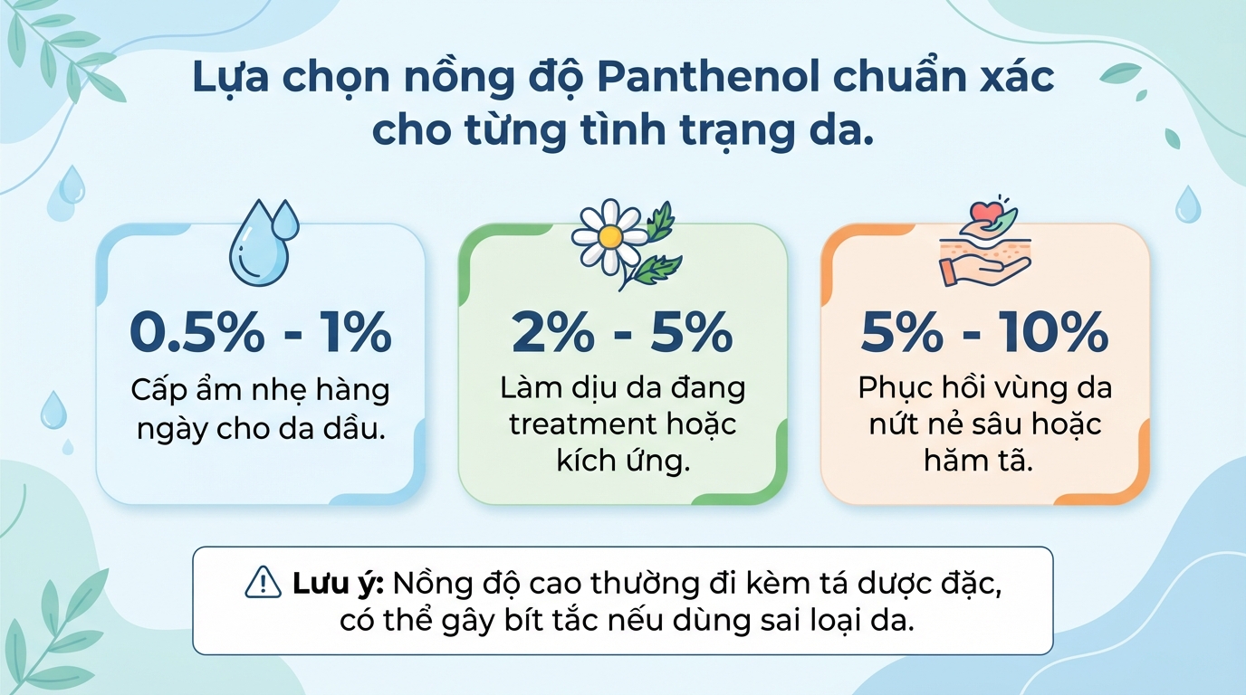 Panthenol là gì? 4 tác dụng đối với làn da và cách dùng đúng