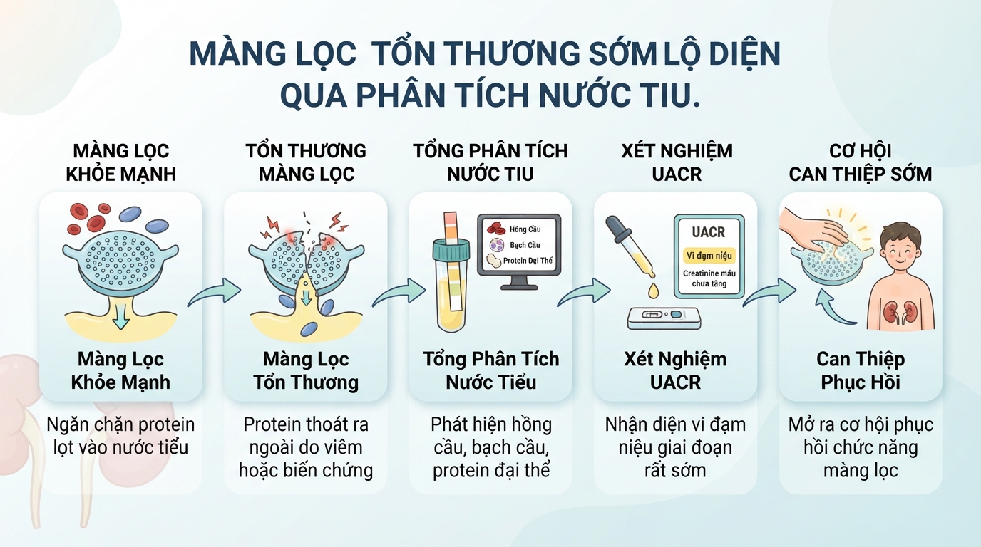 Xét nghiệm chức năng thận: Ý nghĩa chỉ số và khi nào cần làm