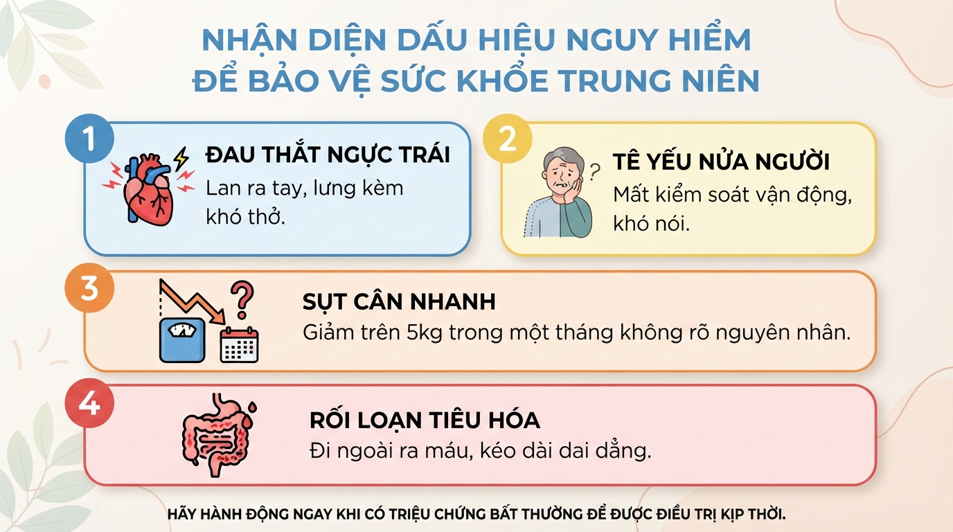 Tuổi trung niên là bao nhiêu? Dấu hiệu và cách chăm sóc sức khỏe