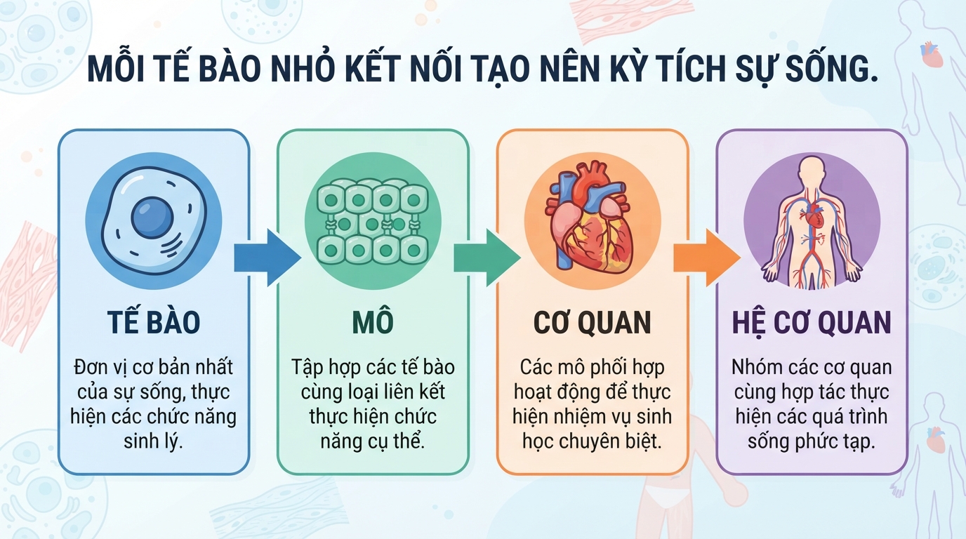 Cơ quan trong cơ thể người: Cấu tạo, chức năng và cách bảo vệ