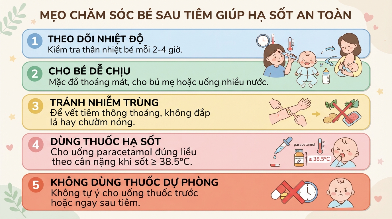 Vắc xin 5 trong 1 và 6 trong 1 có gì khác nhau?