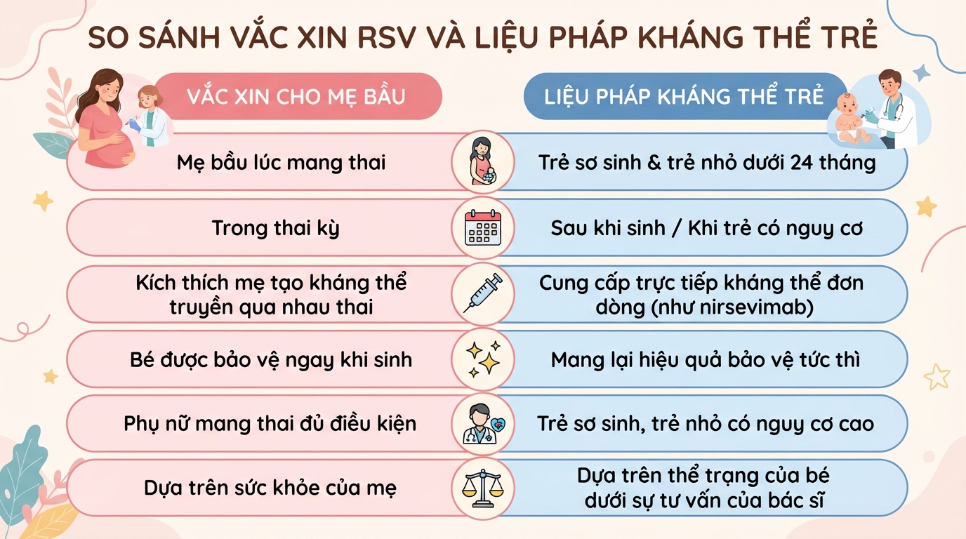 Vắc xin RSV là gì? Đối tượng nên tiêm và lịch tiêm phòng