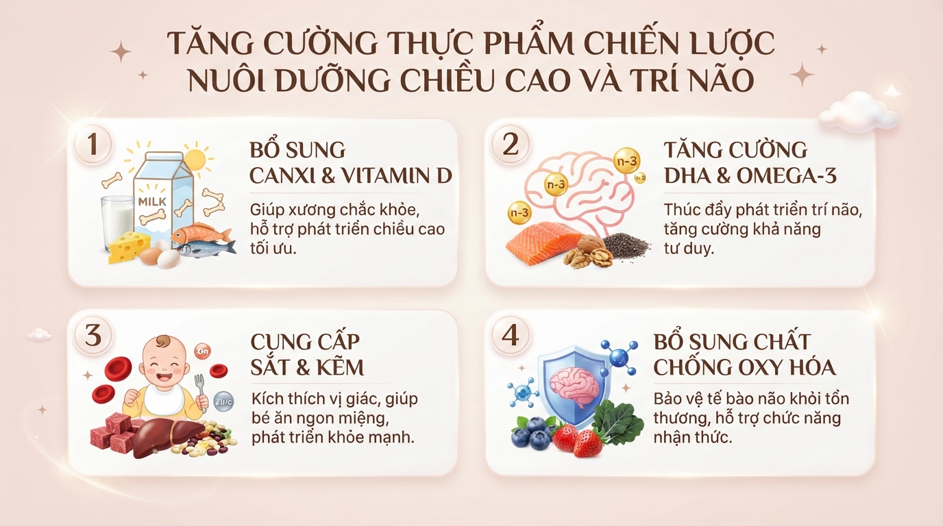 Gợi ý món ngon cho bé 4 - 6 tuổi đầy đủ dinh dưỡng, bé ăn ngon miệng