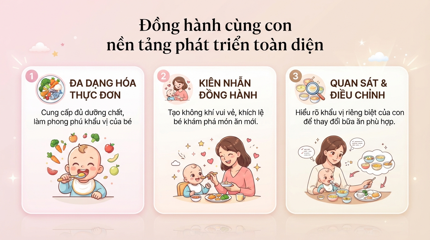 Gợi ý món ngon cho bé 4 - 6 tuổi đầy đủ dinh dưỡng, bé ăn ngon miệng