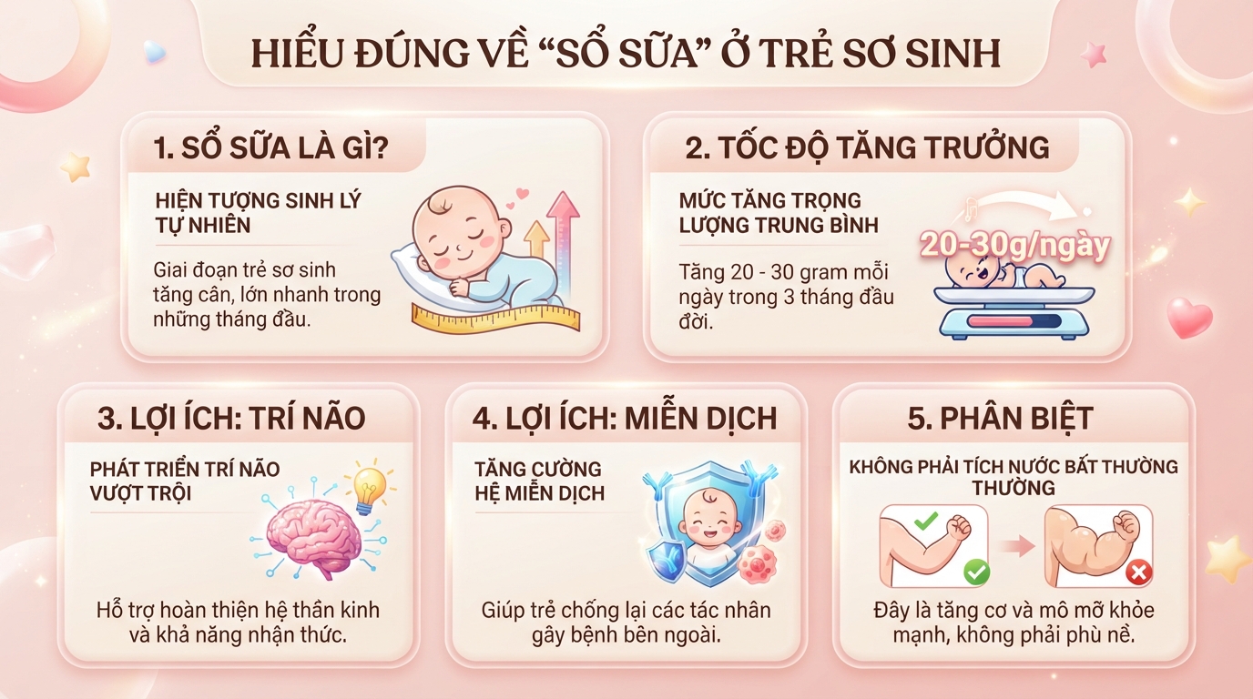 Sổ sữa là gì và tốc độ tăng trưởng 20-30g mỗi ngày trong 3 tháng đầu đời. Sổ sữa là gì và tốc độ tăng trưởng 20-30g mỗi ngày trong 3 tháng đầu đời.