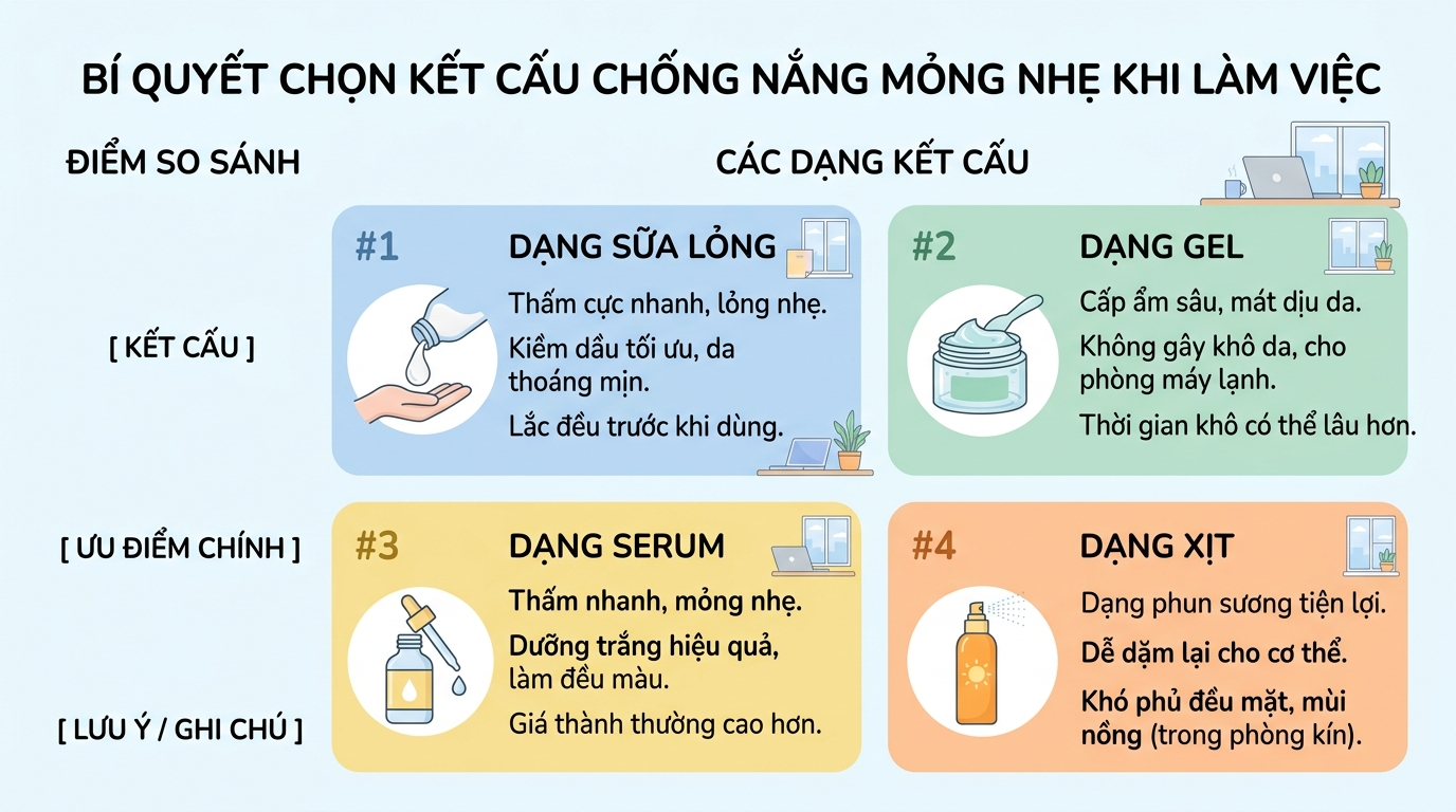 Ở trong nhà nhiều có trắng không? Cơ chế bảo vệ và dưỡng sáng da