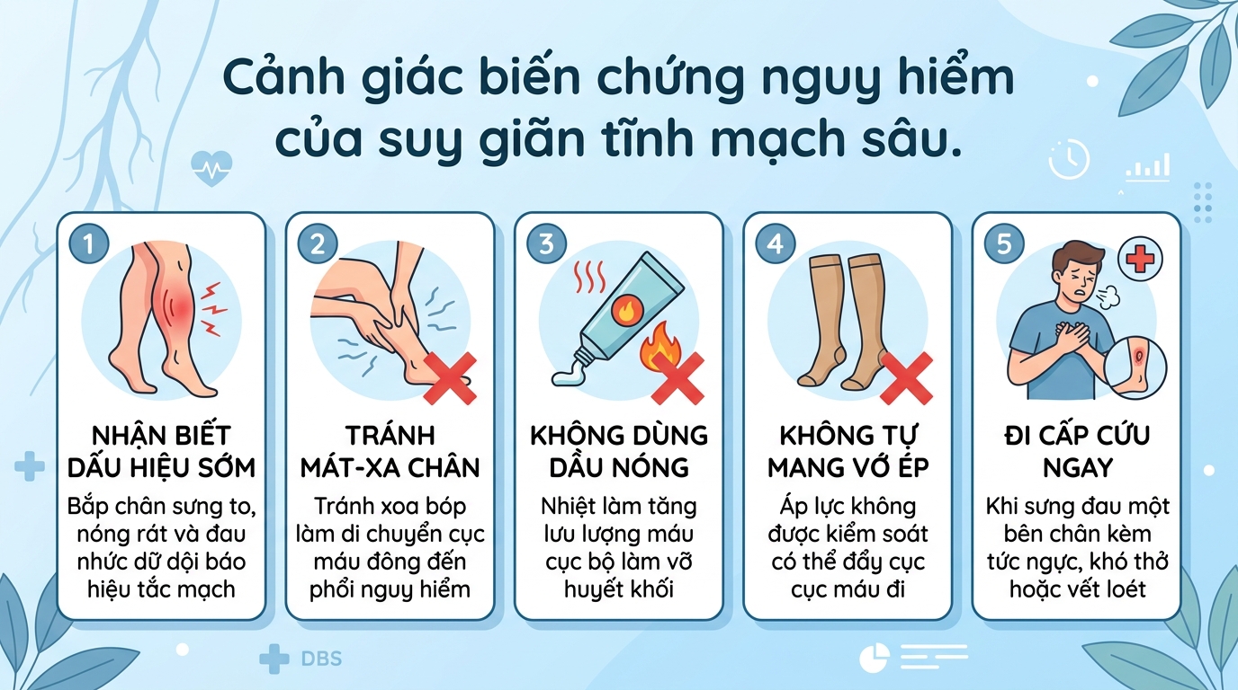 Bệnh giãn tĩnh mạch chân: Nguyên nhân, triệu chứng và giải pháp hỗ trợ