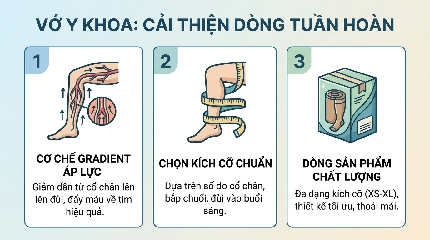Bệnh giãn tĩnh mạch chân: Nguyên nhân, triệu chứng và giải pháp hỗ trợ