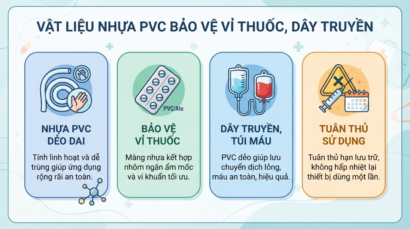 Nhựa PVC là gì? Chất liệu nhựa PVC có hại cho sức khỏe không?