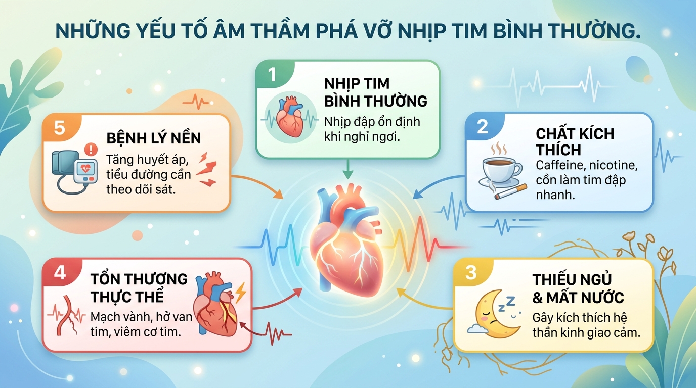 Nhịp tim bình thường là bao nhiêu? Cách đo và theo dõi chuẩn tại nhà