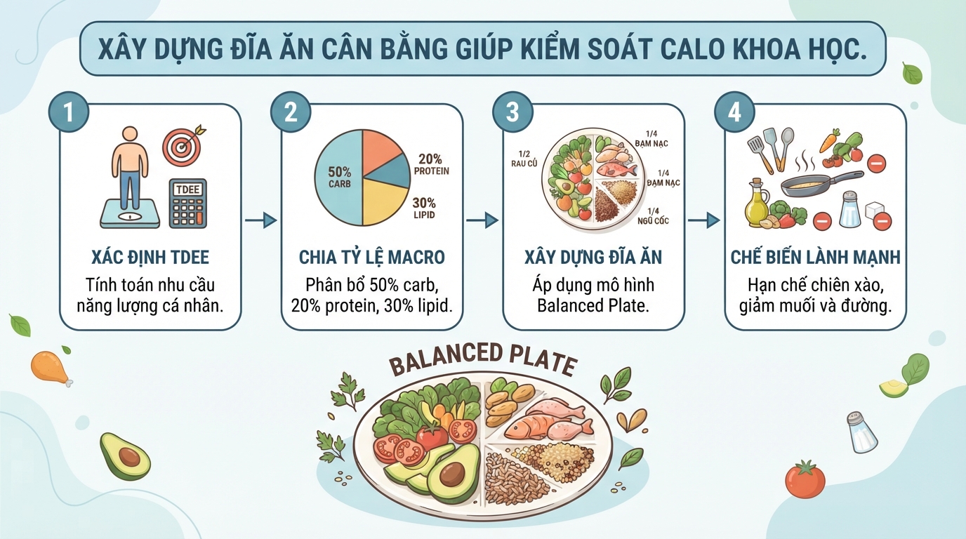 Diet là gì? Cách xây dựng chế độ ăn cân bằng tại nhà