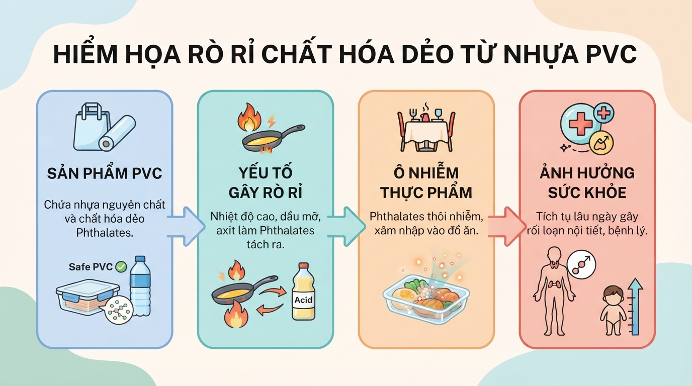 Nhựa PVC là gì? Chất liệu nhựa PVC có hại cho sức khỏe không?