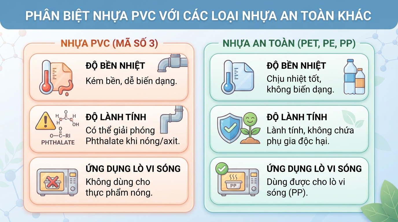 Nhựa PVC là gì? Chất liệu nhựa PVC có hại cho sức khỏe không?