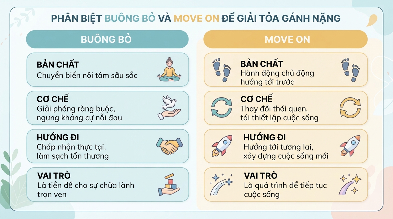 Move on là gì? Hiểu đúng để vượt qua tổn thương và sống tích cực