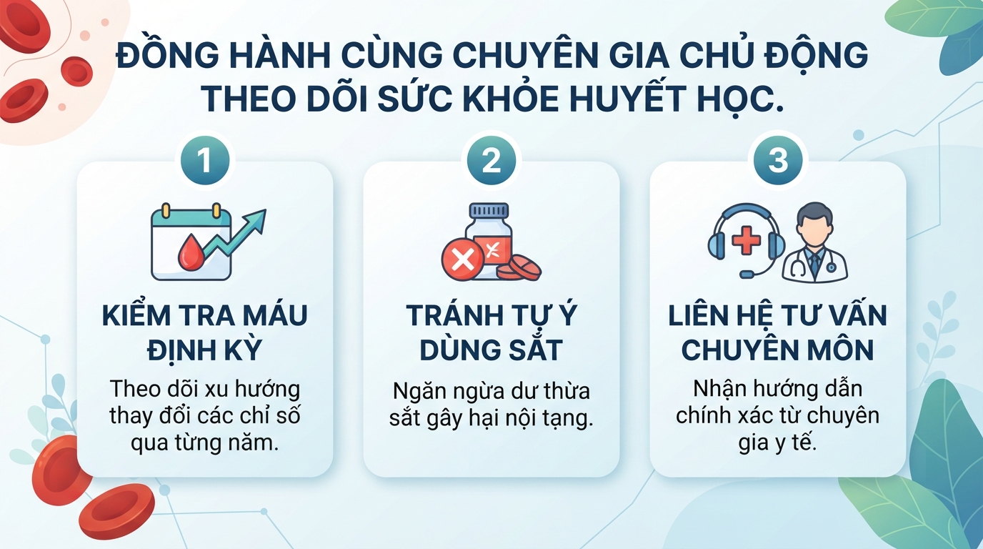 Ý nghĩa xét nghiệm công thức máu và các chỉ số huyết học bình thường