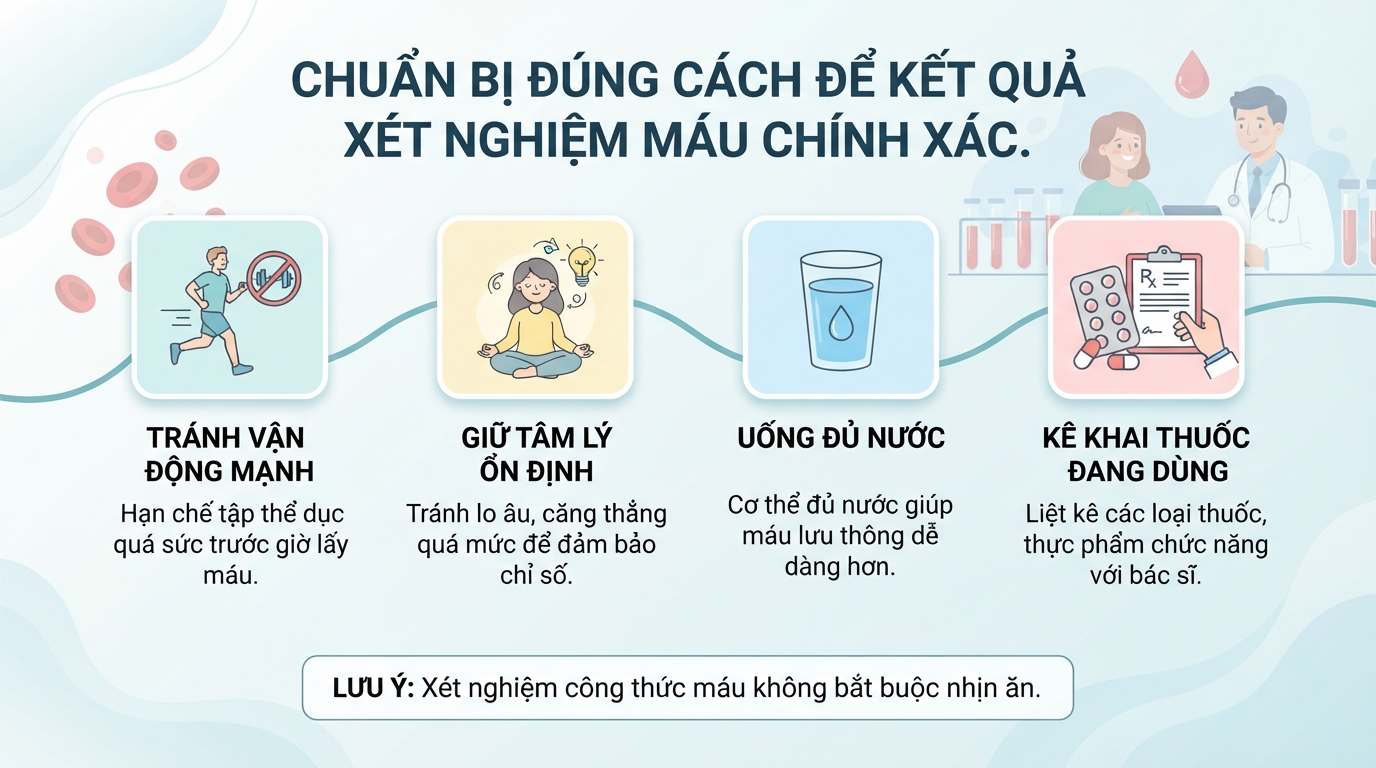 Ý nghĩa xét nghiệm công thức máu và các chỉ số huyết học bình thường