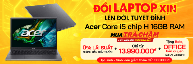 Tuần lễ Laptop Acer