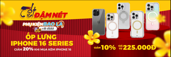 PK Banner ốp lưng iphone 16