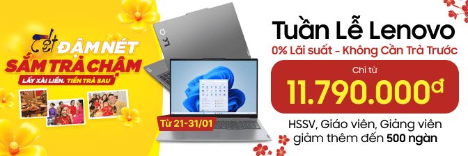 Máy Tính Laptop Lenovo Giá Rẻ, Mua Trả Chậm 0% Lãi Suất  - 01/2025