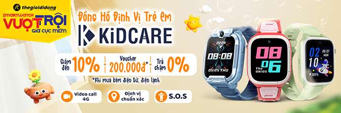 Đồng Hồ Kidcare Thông Minh Định Vị, Nghe Gọi Dành Cho Trẻ Em  - 05/2025