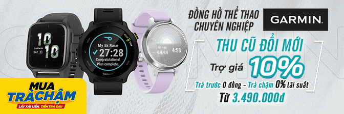 Đồng Hồ Garmin Chính Hãng, Đa Dạng Mẫu Mã - Trả Góp 0%  - 11/2024