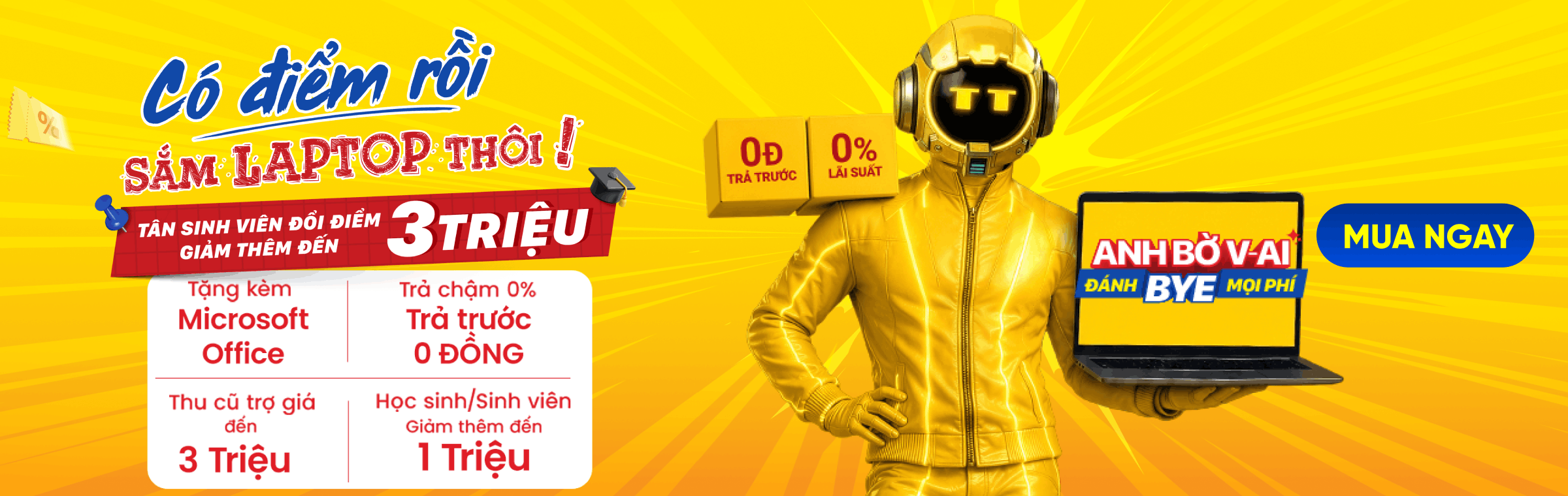 Tân Sinh Viên Đổi Điểm Giảm Đến 3 Triệu