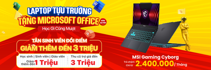 Laptop MSI Cyborg