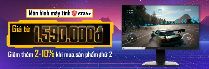 Màn Hình Máy Tính Msi Giá Rẻ Giảm Đến 16%, Trả Góp, Giao Tận Nhà  - 10/2024