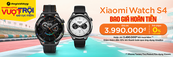 Đồng Hồ Thông Minh Xiaomi Watch S4 47mm Đen Cầu Vồng - Giá Rẻ