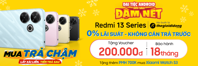 Xiaomi Redmi 13 6gb/128gb - Chính Hãng, Giá Tốt, Có Mua Trả Chậm