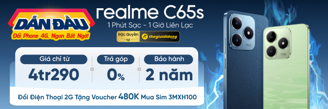 Realme C65s 8gb/128gb - Chính Hãng, Giá Tốt, Có Trả Góp