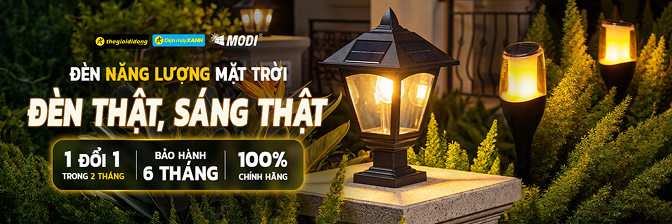 Đèn NLMT - Đèn Thật - Sáng Thật