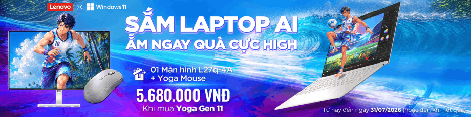 lenovo tang man hinh chuot trang chi tiet
