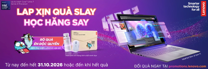 Lenovo tặng màn hình